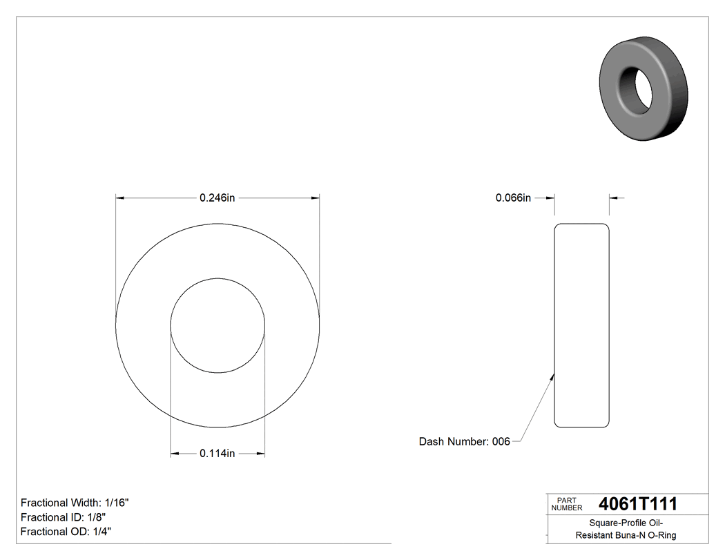 Technical drawing - 4061T111